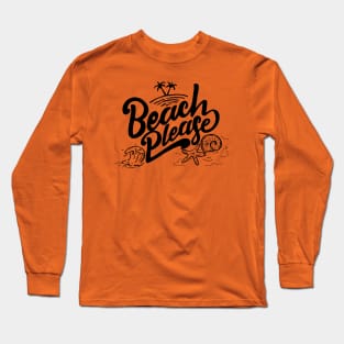 Sea you soon [Positive tropical motivation] Long Sleeve T-Shirt